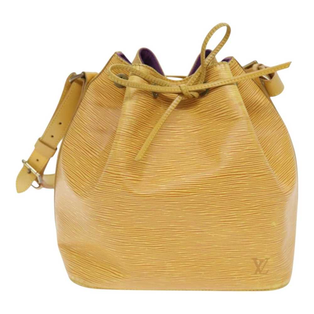 Louis Vuitton Noe Yellow Leather Shoulder Bag (Pr… - image 1