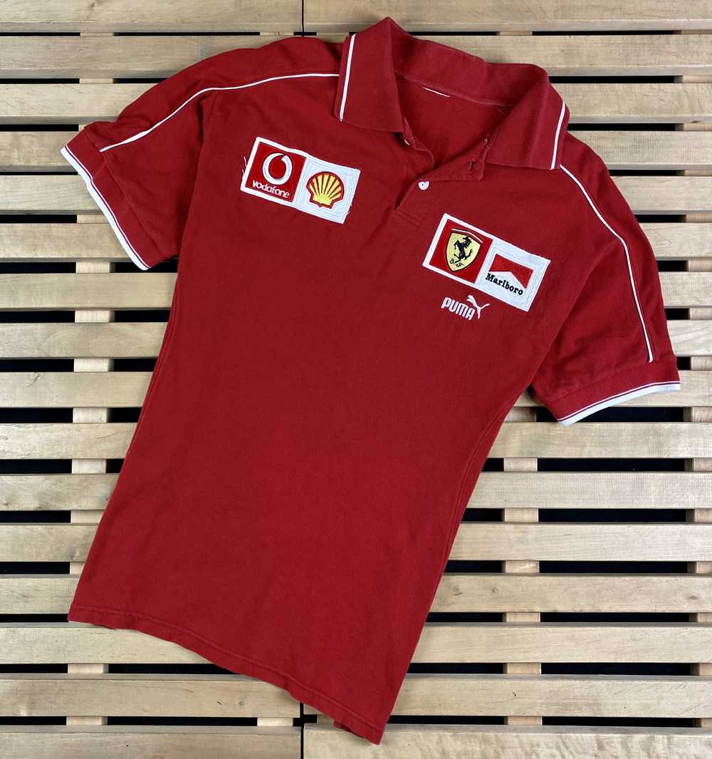 Ferrari × Puma × Racing Mens Polo T-Shirt Puma Fe… - image 1