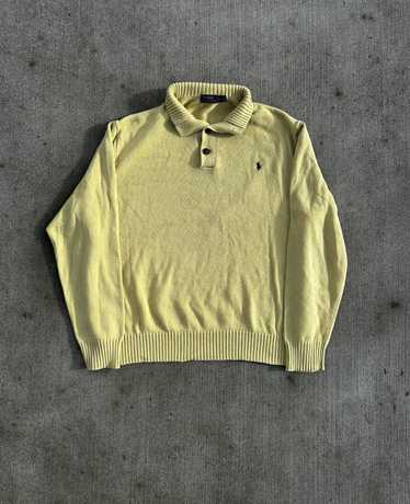 Polo Ralph Lauren Polo Ralph Lauren yellow knit sw