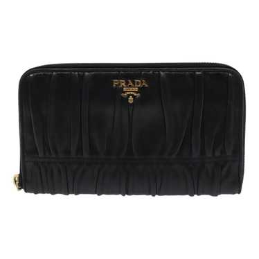 Prada Nappa Gauffré Black Leather Wallet (Pre-Owne