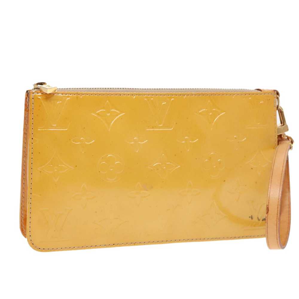 Louis Vuitton Lexington Beige Patent Leather Clut… - image 12