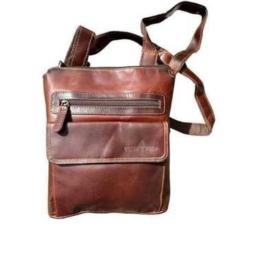 New Genuine Leather Messenger Bag