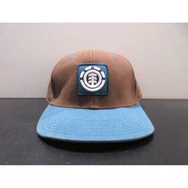 Element Skater Adult Large Mens Brown Blue Logo E… - image 1