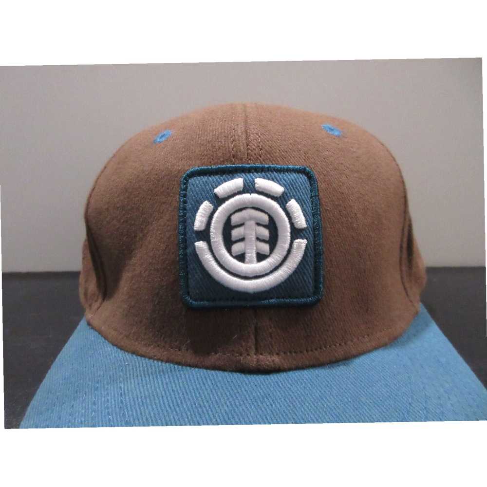 Element Skater Adult Large Mens Brown Blue Logo E… - image 2