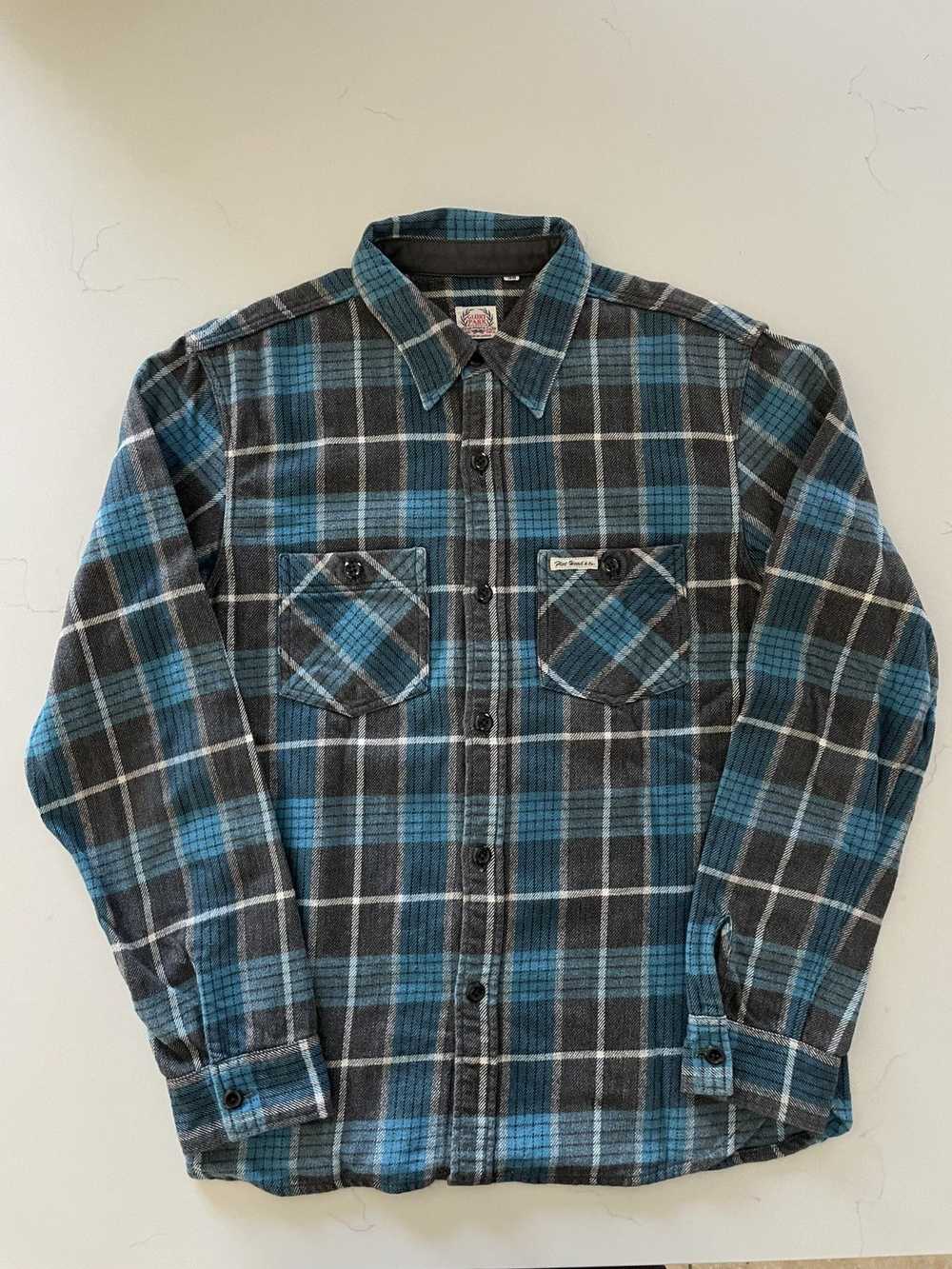 The Flat Head The Flat Head Flannel Shirt - Size … - image 1