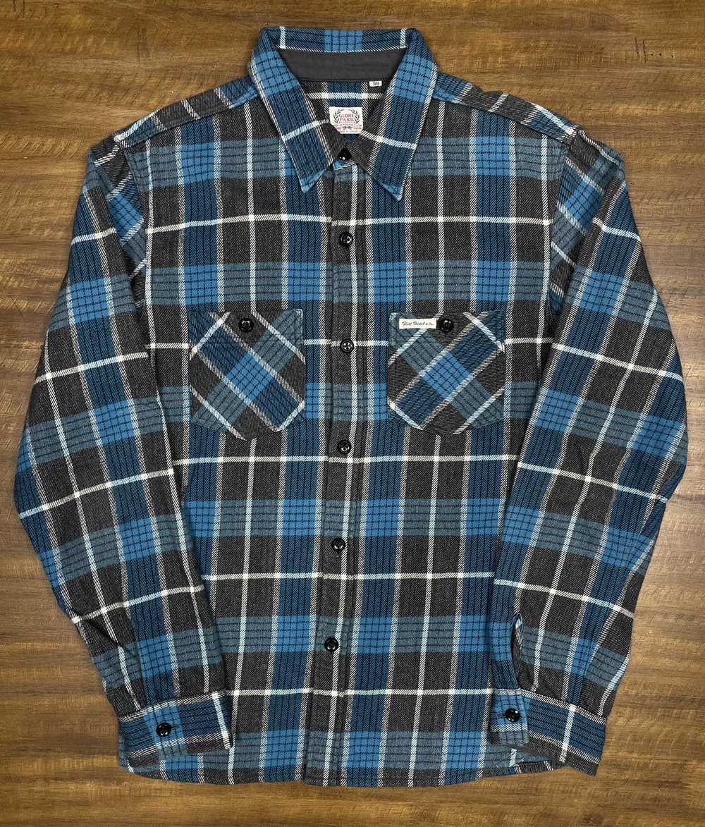 The Flat Head The Flat Head Flannel Shirt - Size … - image 3