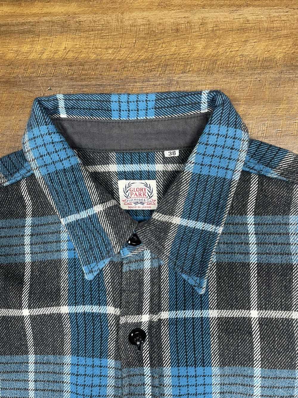 The Flat Head The Flat Head Flannel Shirt - Size … - image 5