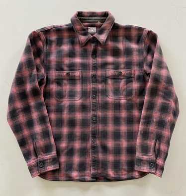 The Flat Head The Flat Head Ombre Check Flannel S… - image 1