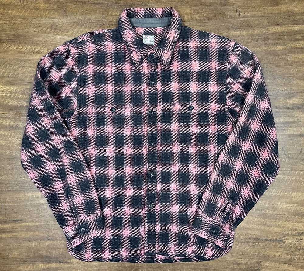 The Flat Head The Flat Head Ombre Check Flannel S… - image 2