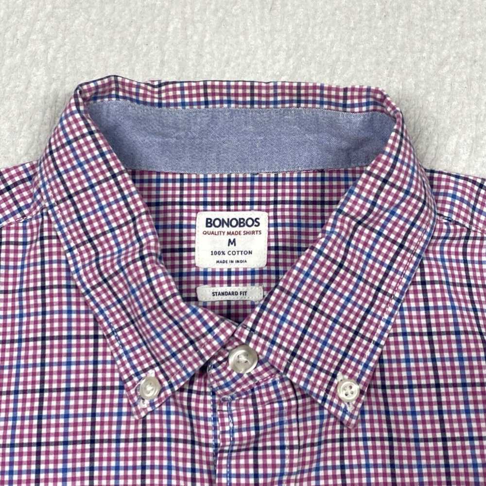 Bonobos Bonobos Shirt Mens Medium Multicolor Plai… - image 2