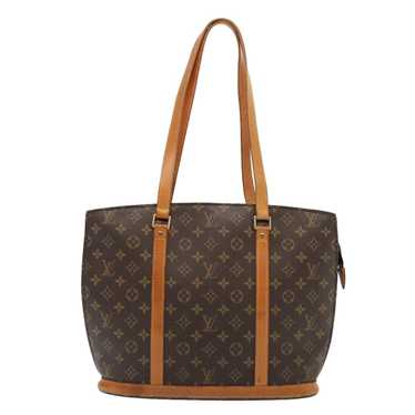 Louis Vuitton Babylone Brown Canvas Tote Bag (Pre… - image 1