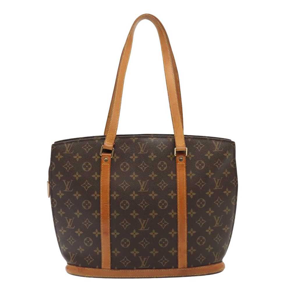 Louis Vuitton Babylone Brown Canvas Tote Bag (Pre… - image 2