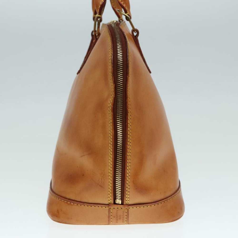 Louis Vuitton Alma Beige Leather Handbag (Pre-Own… - image 4