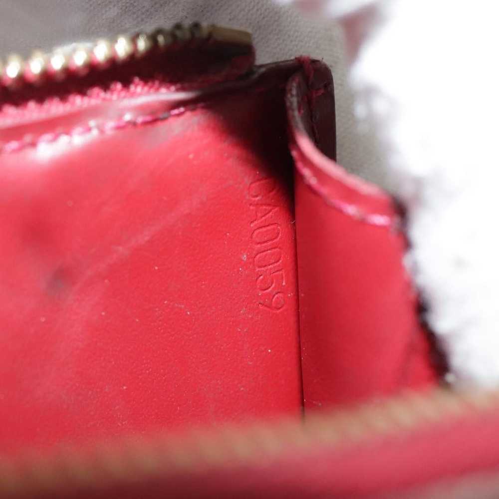 Louis Vuitton Pochette Clés Red Patent Leather Wa… - image 11