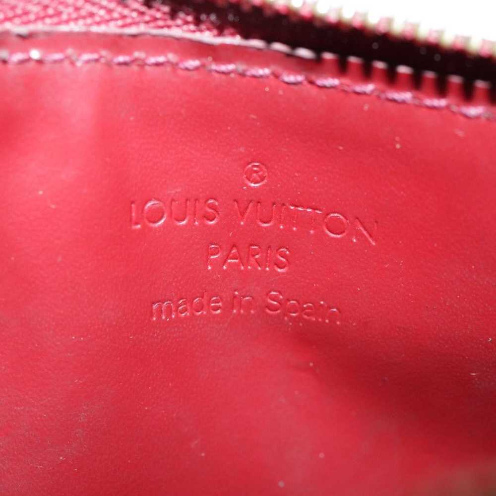 Louis Vuitton Pochette Clés Red Patent Leather Wa… - image 12