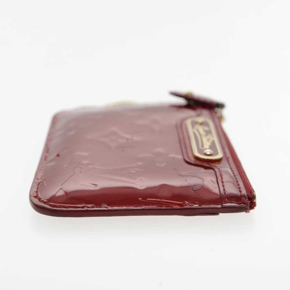 Louis Vuitton Pochette Clés Red Patent Leather Wa… - image 3