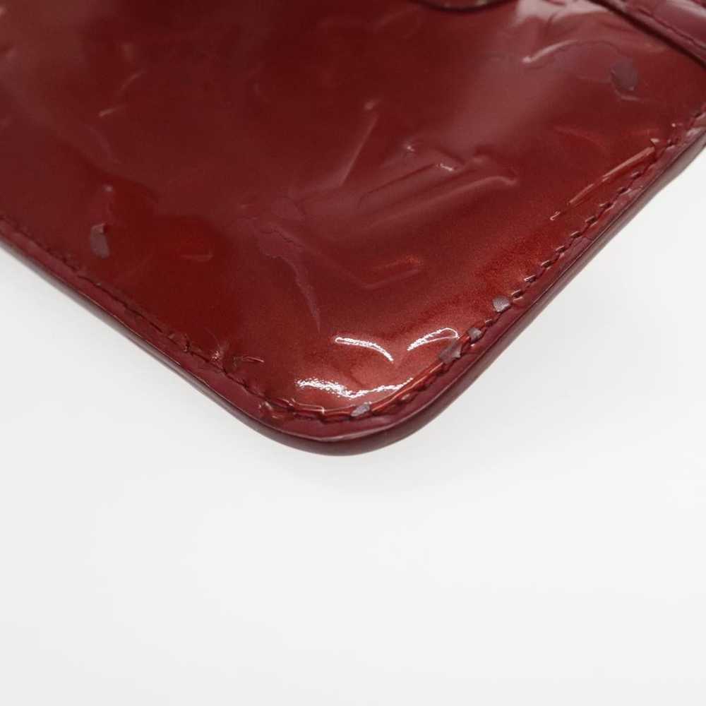 Louis Vuitton Pochette Clés Red Patent Leather Wa… - image 6