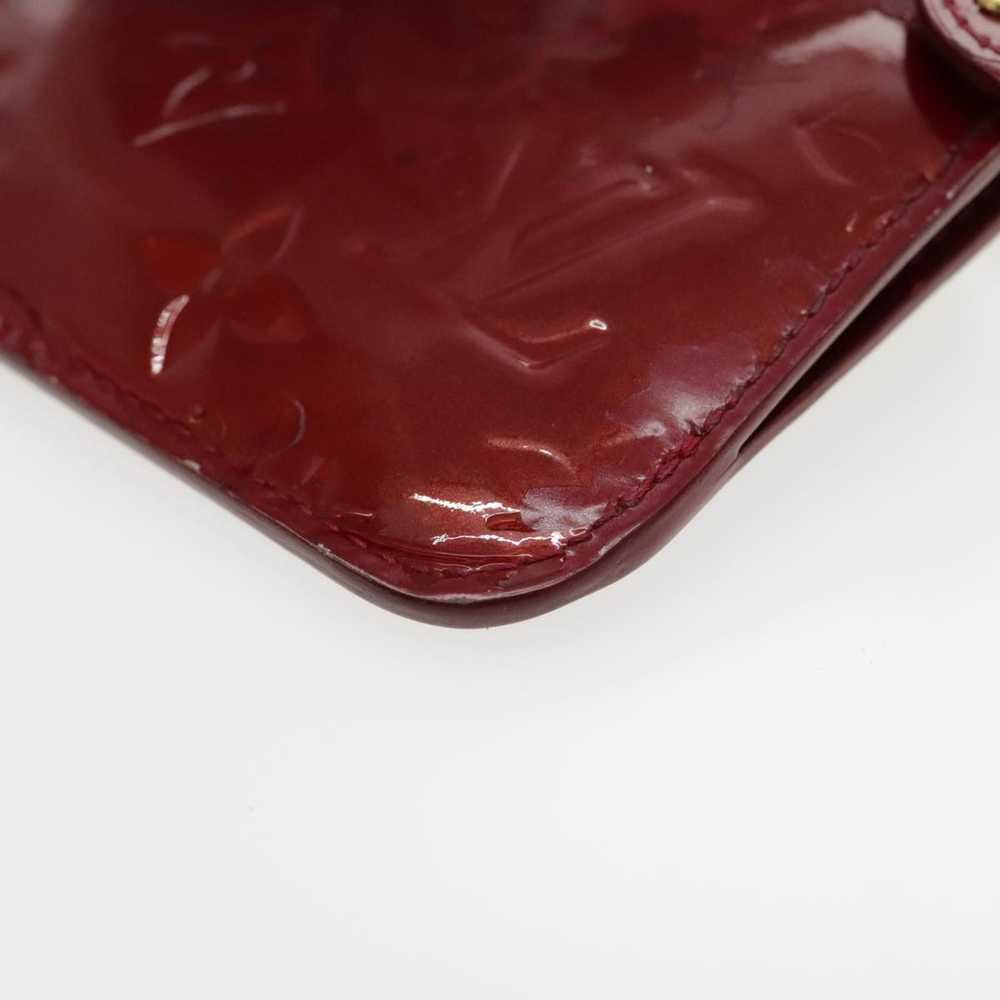 Louis Vuitton Pochette Clés Red Patent Leather Wa… - image 8