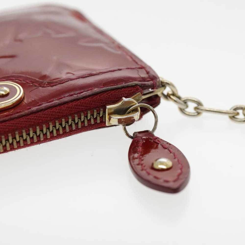 Louis Vuitton Pochette Clés Red Patent Leather Wa… - image 9