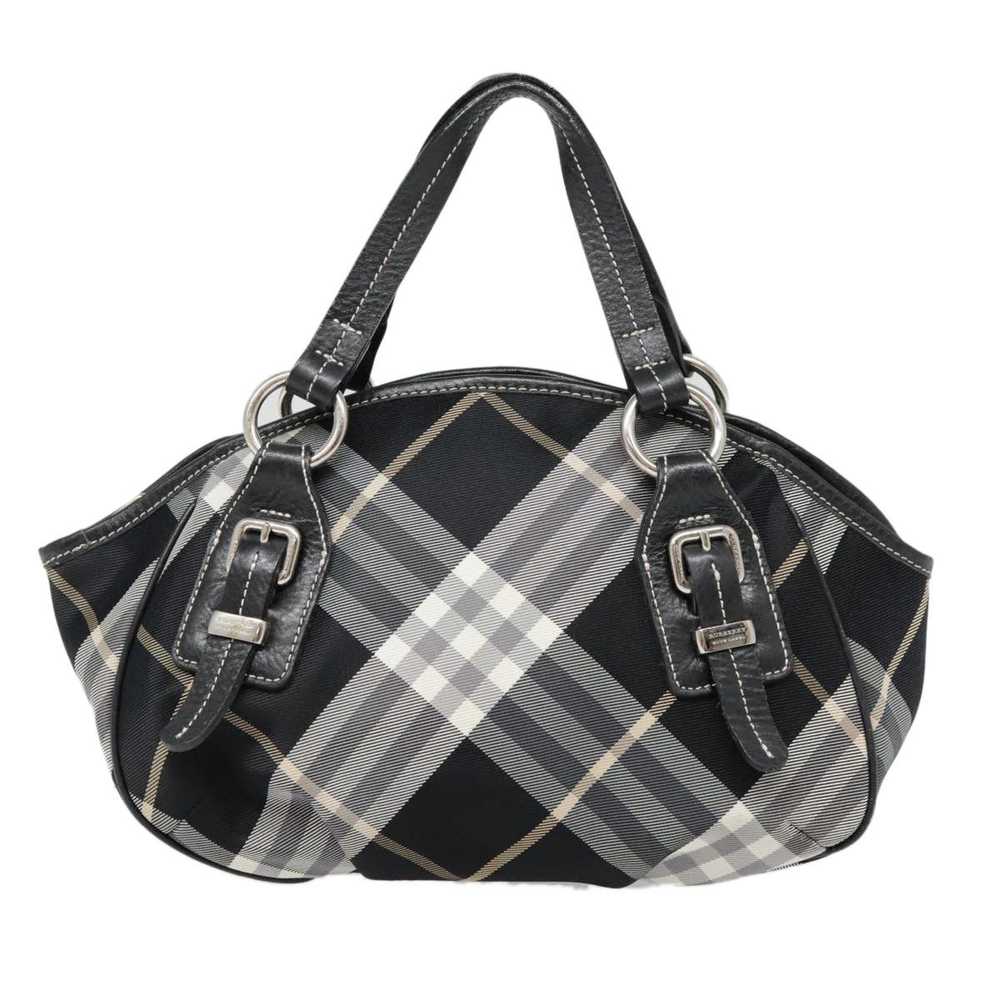 Burberry Nova Check Black Synthetic Handbag (Pre-… - image 2