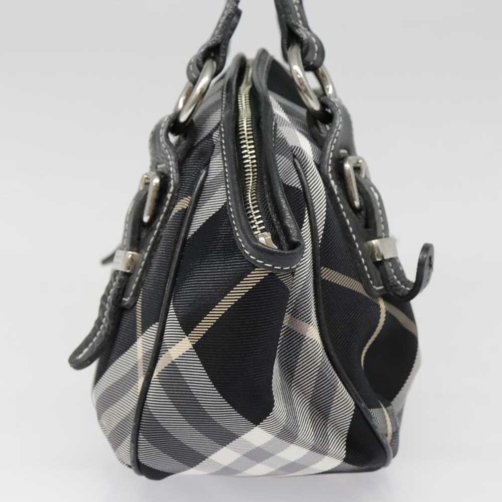 Burberry Nova Check Black Synthetic Handbag (Pre-… - image 4