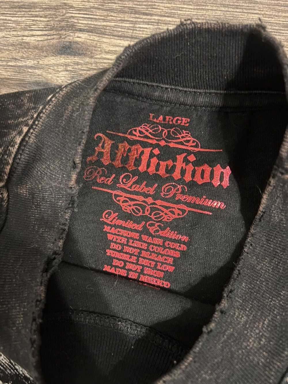 Affliction × Streetwear affliction red label tee - image 3