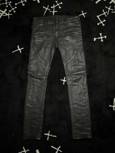 Balmain BALMAIN JEANS SS12 BLACK WAX DECARNIN ERA - image 1