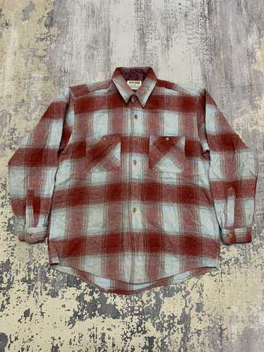 Flannel × Japanese Brand × Needles Vintage Red Sh… - image 1