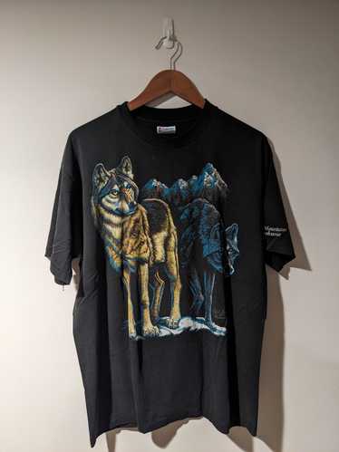 Animal Tee × Streetwear × Vintage Vintage 1991 Wol