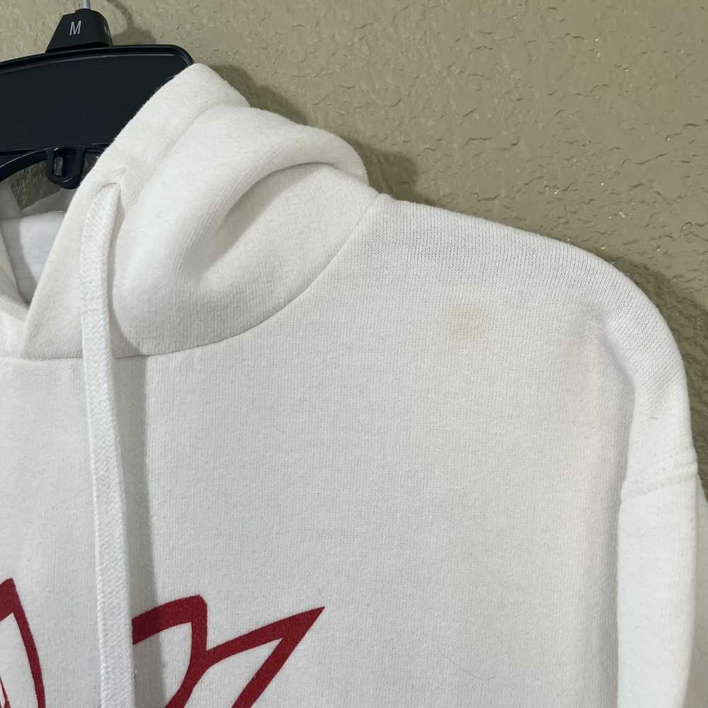 Streetwear Flytecc white hoodie logo Medium - image 4