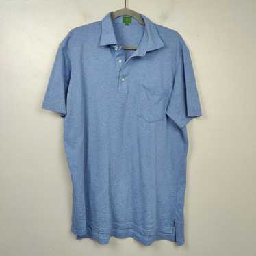 Sid Mashburn Sid Mashburn Polo Shirt Mens Large Bl