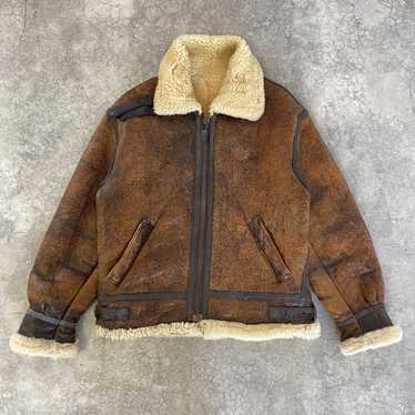 Type b-3 leather sheepskin - Gem