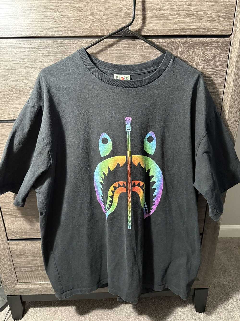 Bape RAINBOW SHARK TEE - image 1