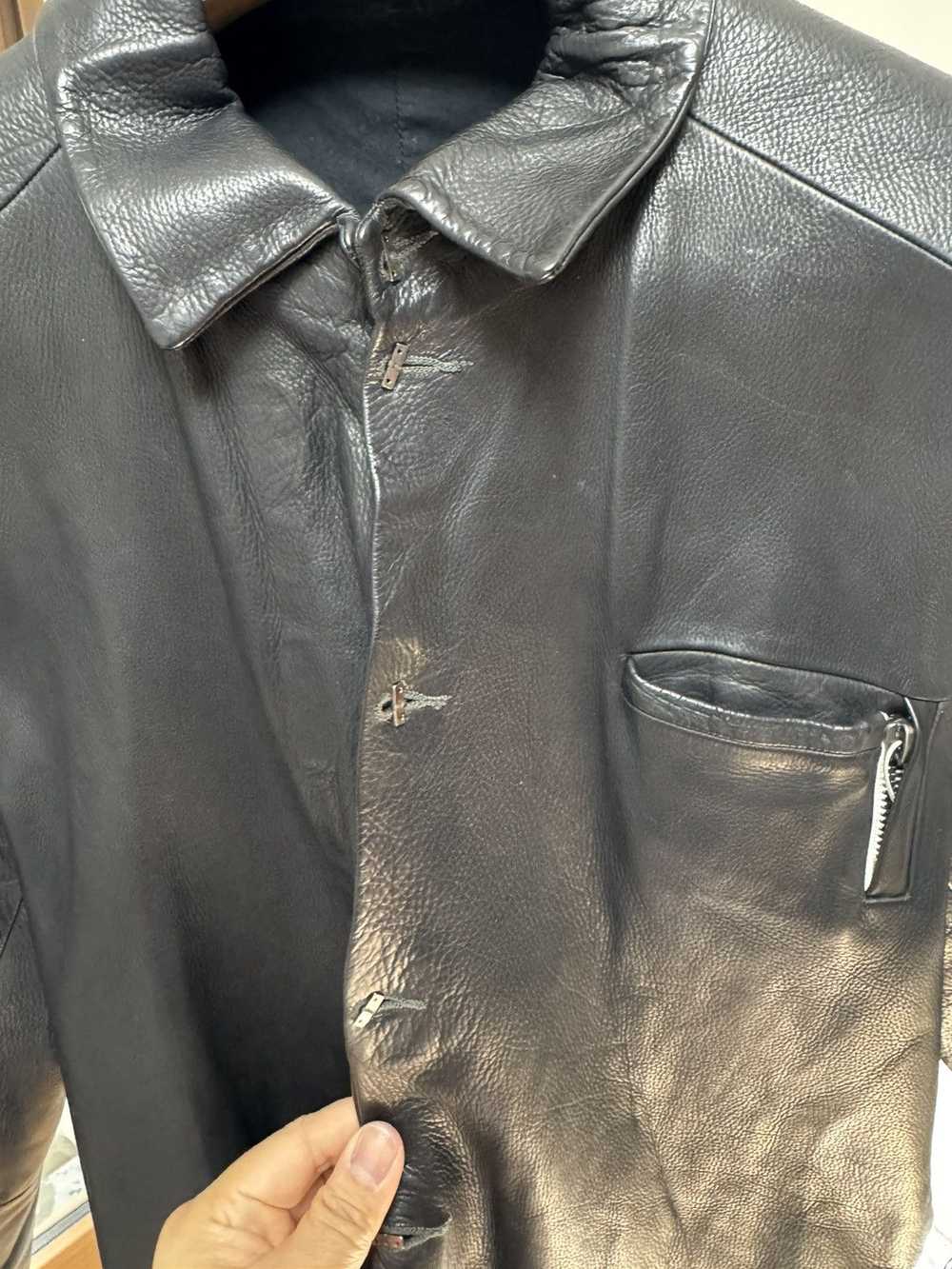 Taichi Murakami Horse Leather Shirt - image 4