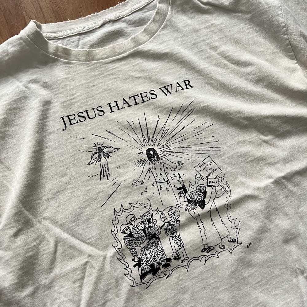 Vintage Vintage Jesus Hates War T-shirt - image 2