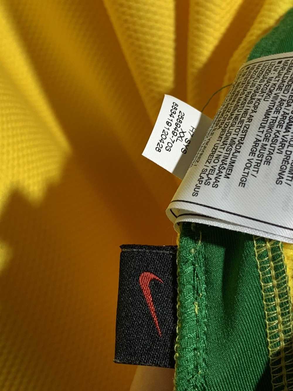 Nike × Soccer Jersey × Vintage Brazil 2008 Nike Y… - image 10