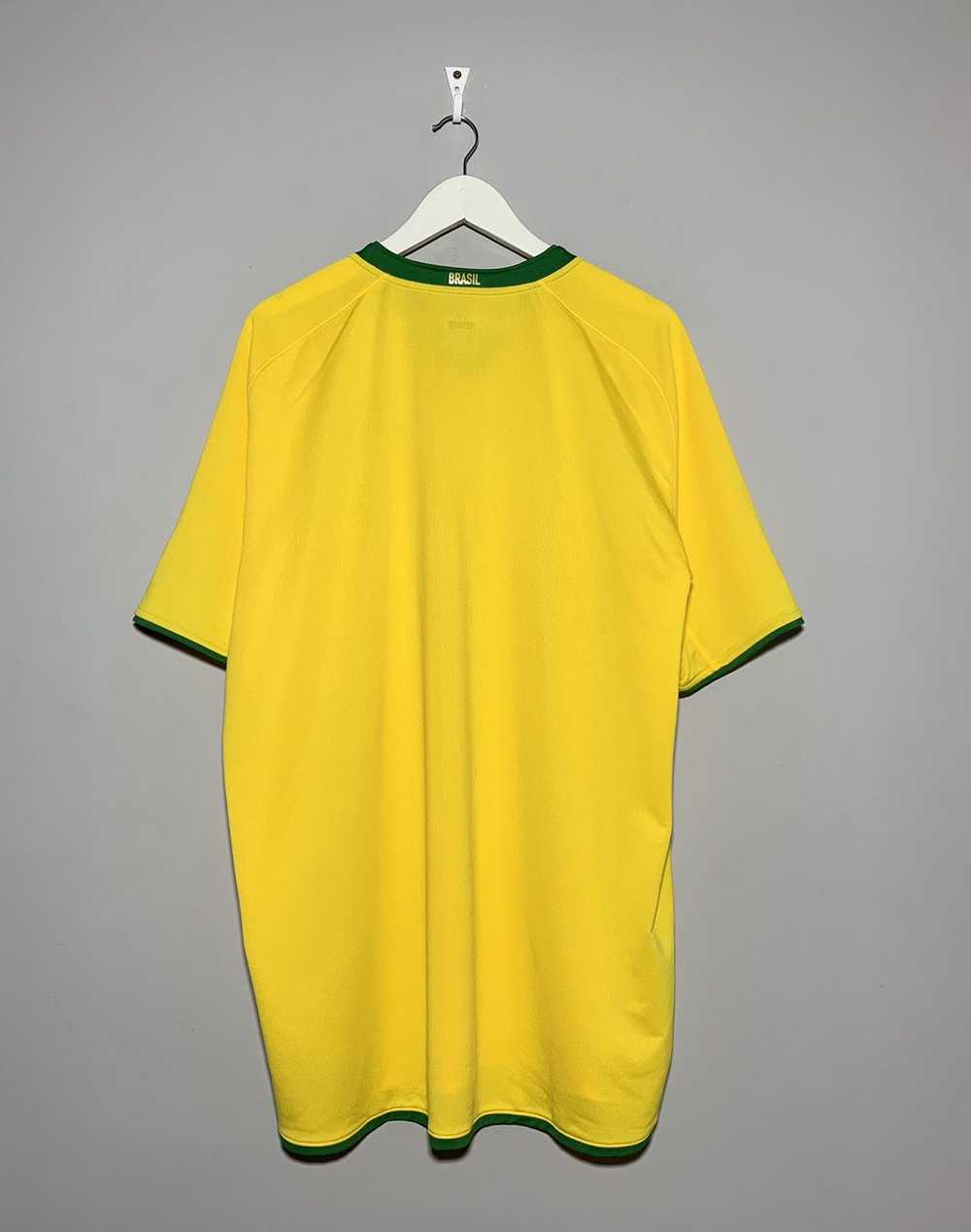 Nike × Soccer Jersey × Vintage Brazil 2008 Nike Y… - image 7