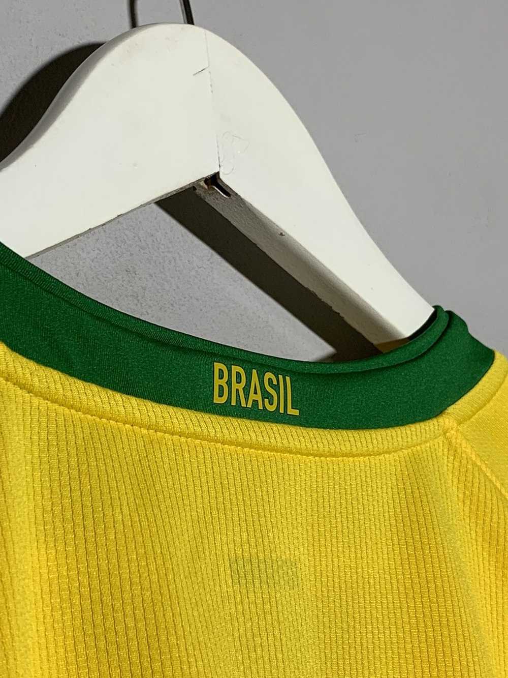 Nike × Soccer Jersey × Vintage Brazil 2008 Nike Y… - image 8