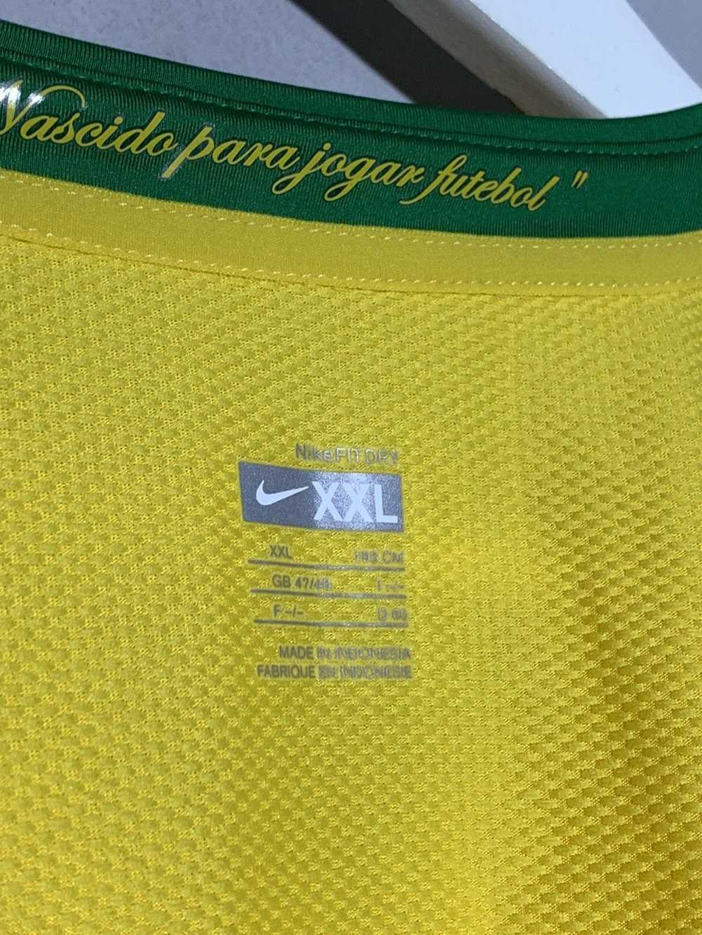 Nike × Soccer Jersey × Vintage Brazil 2008 Nike Y… - image 9