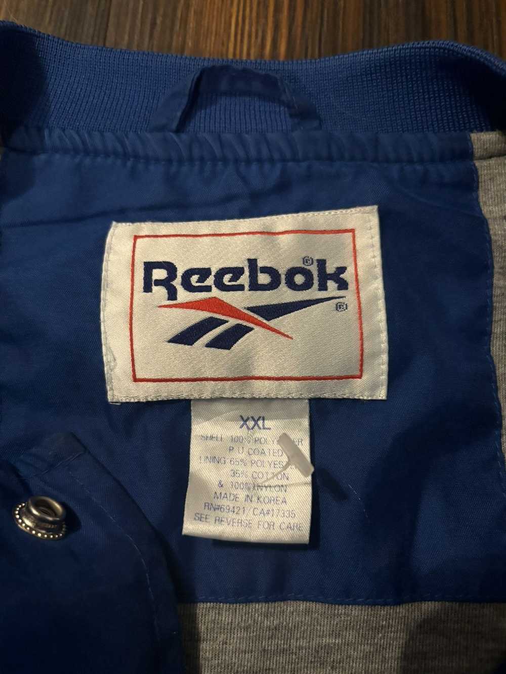 Reebok × Vintage Vintage Reebok x Patriots button… - image 3