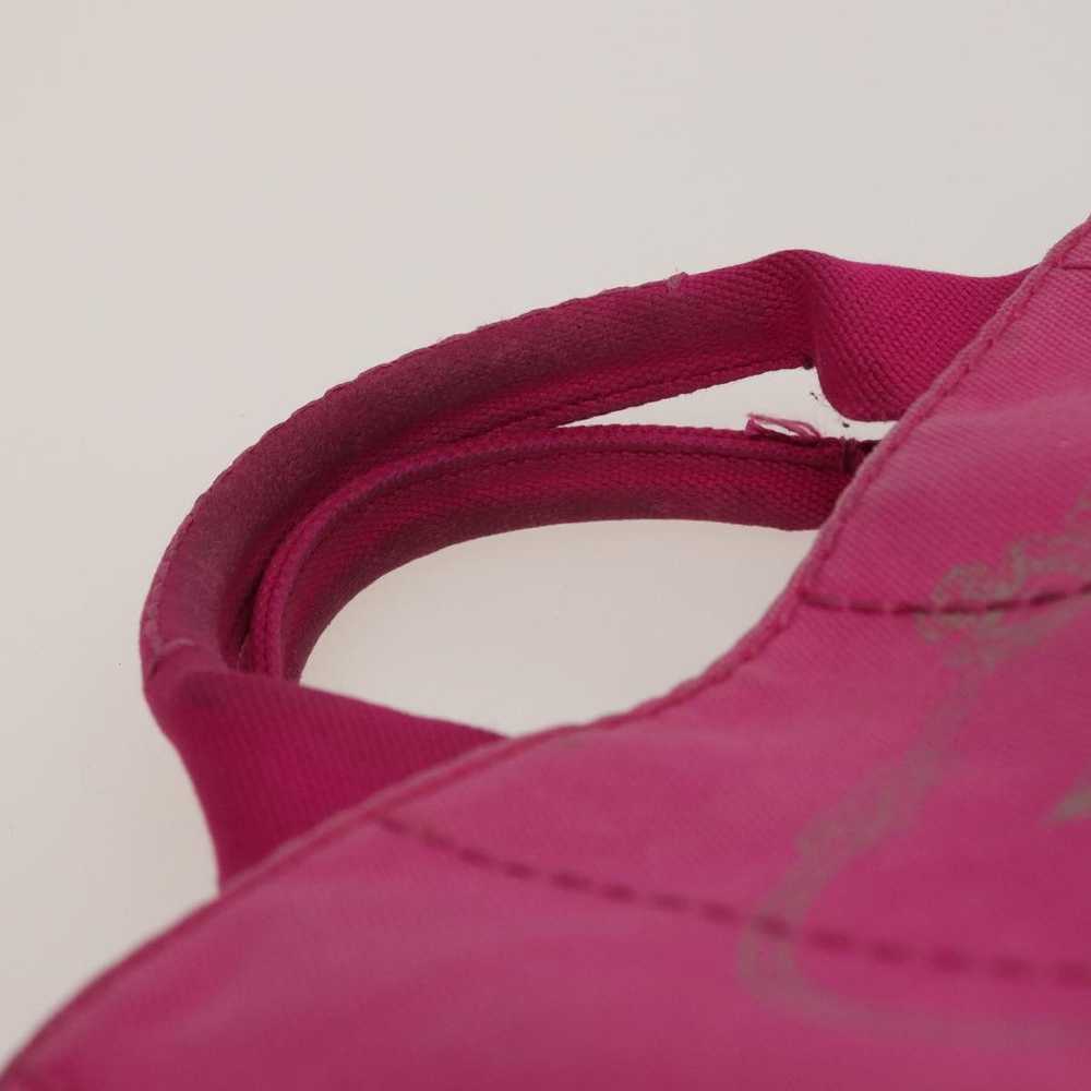 Prada Canapa Pink Canvas Handbag (Pre-Owned) - image 12