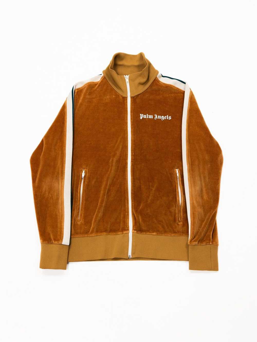 Palm Angels Palm Angels Velour Track Jacket - image 1