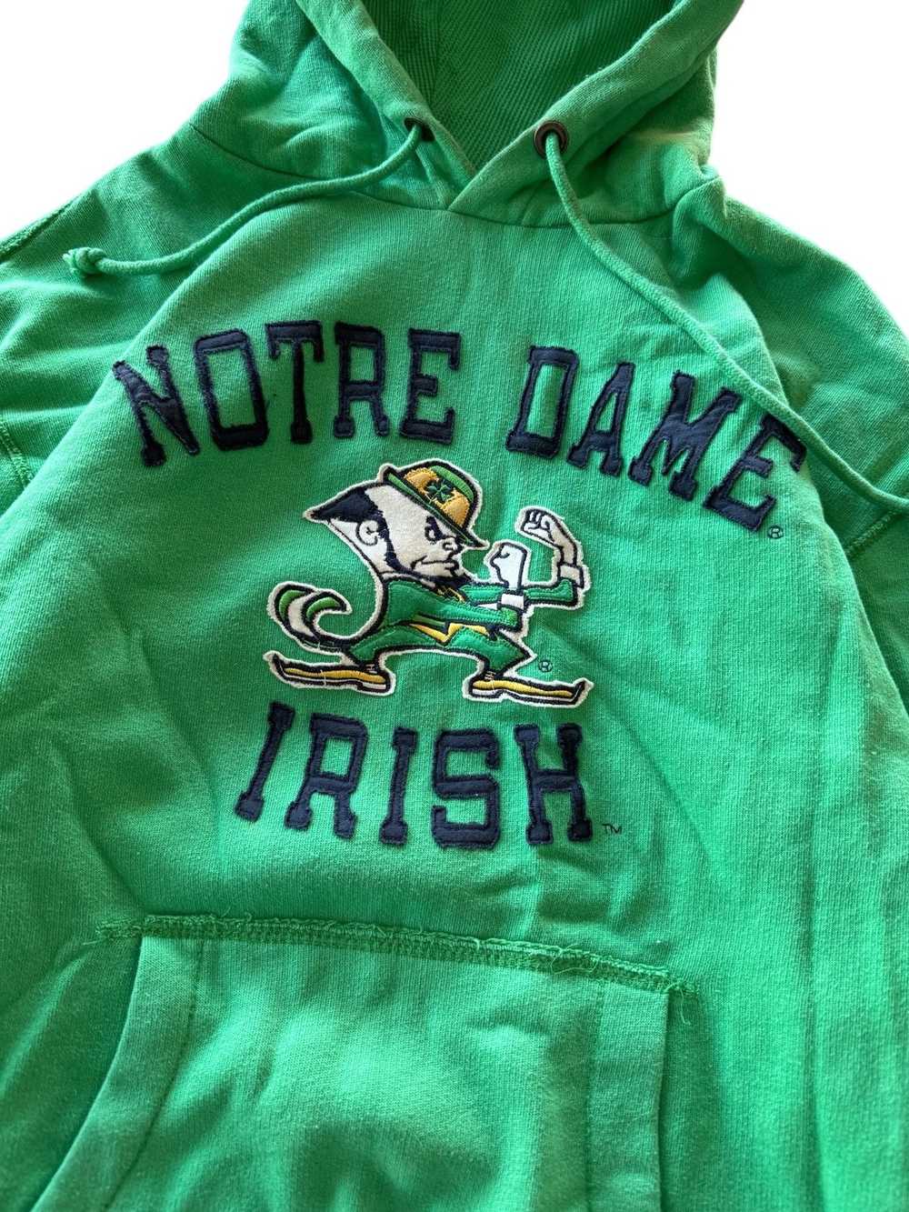 Ncaa × Streetwear League Brand Embroidered Notre … - image 2