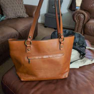 Patricia Nash leather tote