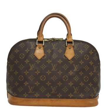 Louis Vuitton Alma Brown Canvas Handbag (Pre-Owne… - image 1