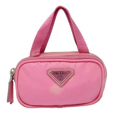 Prada Tessuto Pink Synthetic Handbag (Pre-Owned)