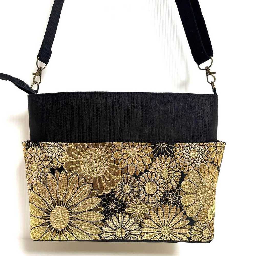 Recycled Obi Shoulder Bag - image 4