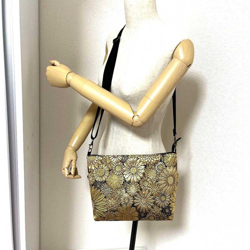 Recycled Obi Shoulder Bag - image 9