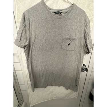 Nautica Nautica Deck T-Shirt Mens XLarge Gray Sho… - image 1