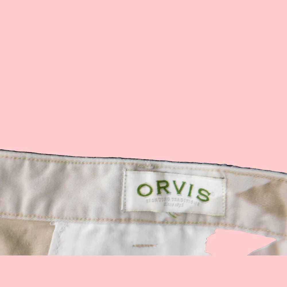 Orvis Beige Cotton Chino Classic Casual Outdoors … - image 2